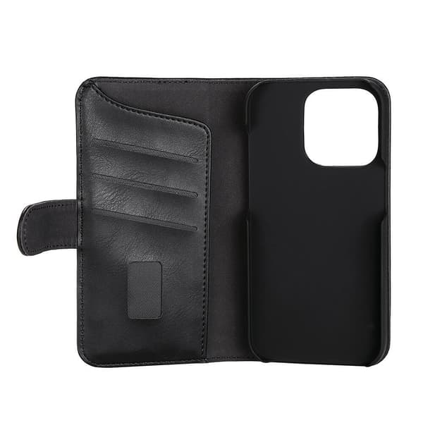 GEAR Lommebok-deksel Svart til iPhone 14 Pro