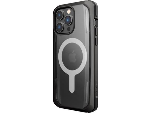 Raptic X-Doria Secure Deksel til iPhone 14 Pro Max med MagSafe pansret deksel svart