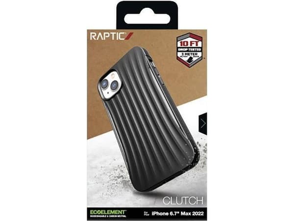 X-doria X-Doria Raptic Clutch - Biodegradowalne etui iPhone 14 Plus (Drop-Tested 3m) (Black)