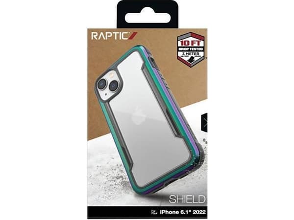 X-doria X-Doria Raptic Shield - Etui aluminiowe iPhone 14 (Drop-Tested 3m) (Iridescent)