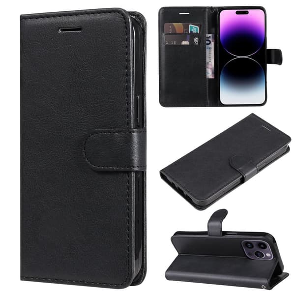 iPhone 14 Pro - Stilrent Praktiskt FLOVEME Pl�nboksfodral