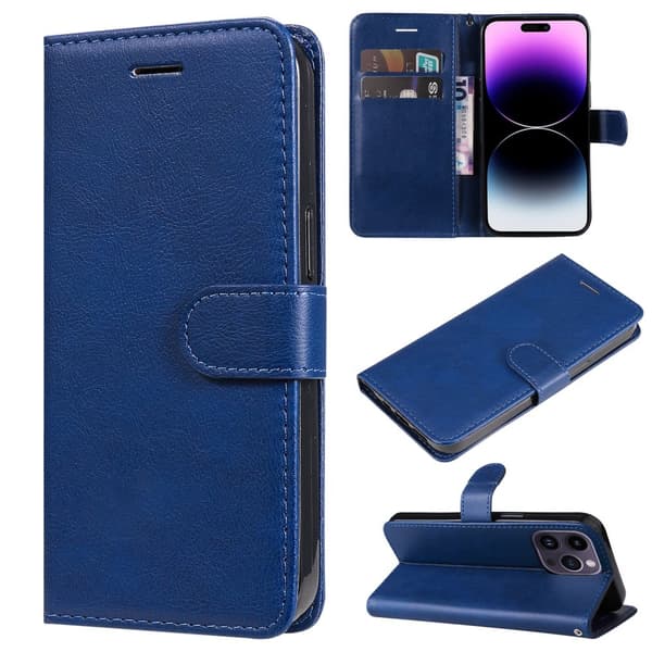 iPhone 14 Pro - Stilrent Praktiskt FLOVEME Pl�nboksfodral