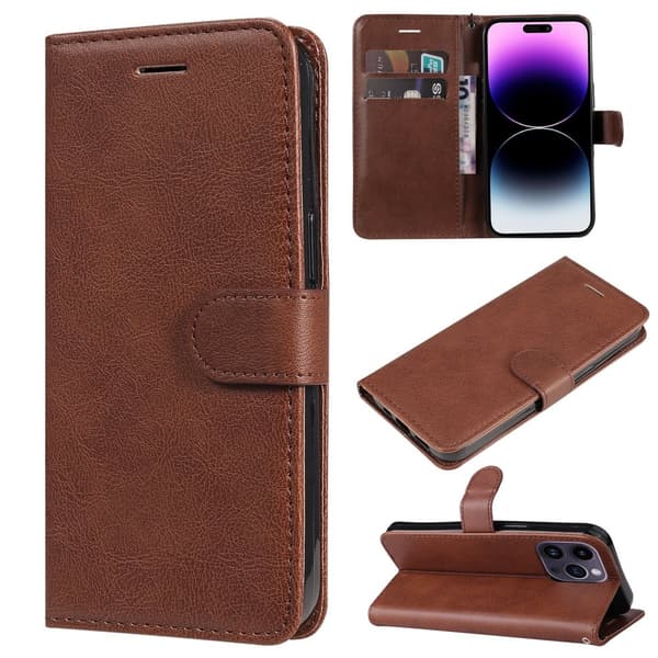 iPhone 14 Pro - Stilrent Praktiskt FLOVEME Pl�nboksfodral