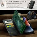 Miniatyrbild 6 av 9: CaseMe Multi-Slot 2 i 1 Plånboksfodral iPhone 14 Svart