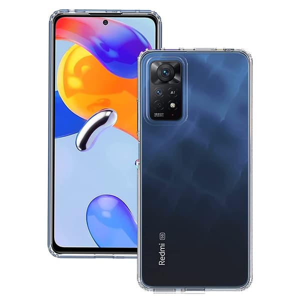 Xiaomi Redmi Note 11 Pro 5G - Stötdämpande Floveme Silikonskal