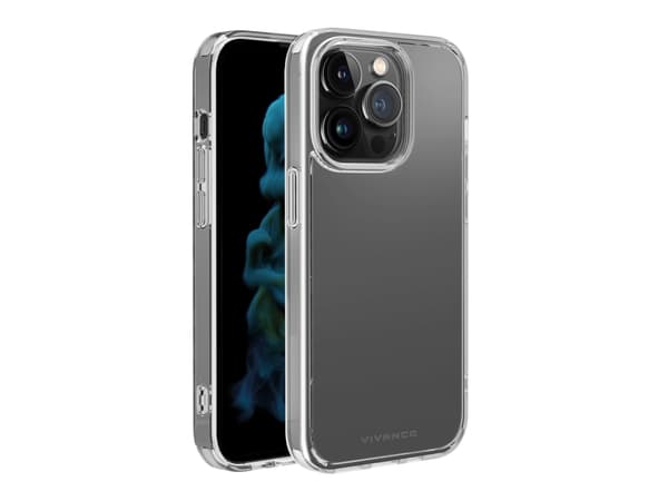 Vivanco Safe and Steady, Etui, Apple, iPhone 14 Pro Max, 17 cm (6.7"), Gjennomsiktig
