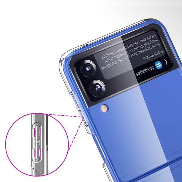 Samsung Galaxy Z Flip 4 - Skyddande Smidigt Skal