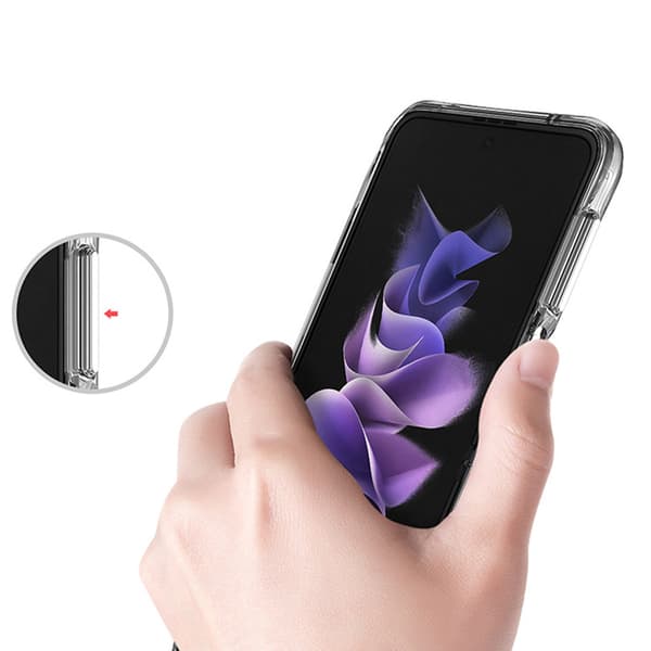Samsung Galaxy Z Flip 4 - Skyddande Smidigt Skal