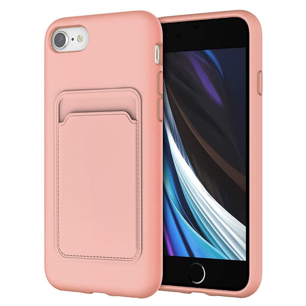 iPhone 8 - Floveme Skal med Korthållare