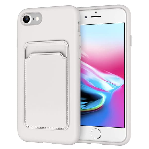 iPhone 8 - Floveme Skal med Korthållare