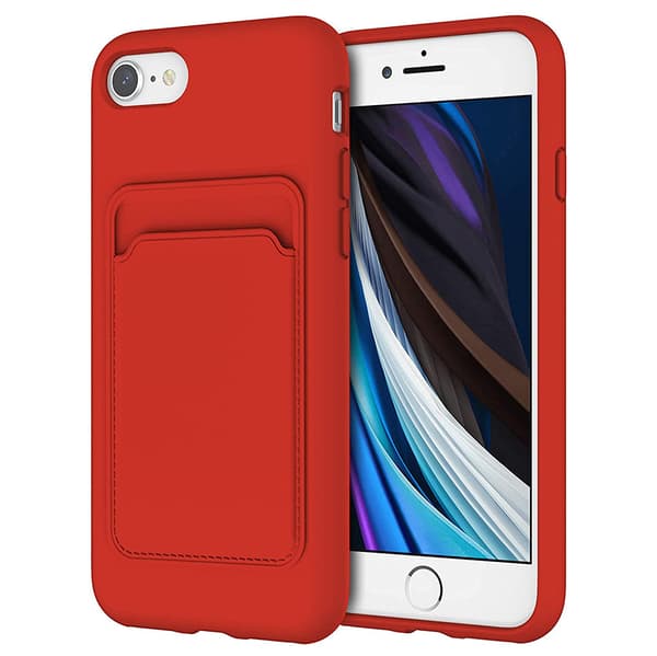 iPhone 8 - Floveme Skal med Korthållare