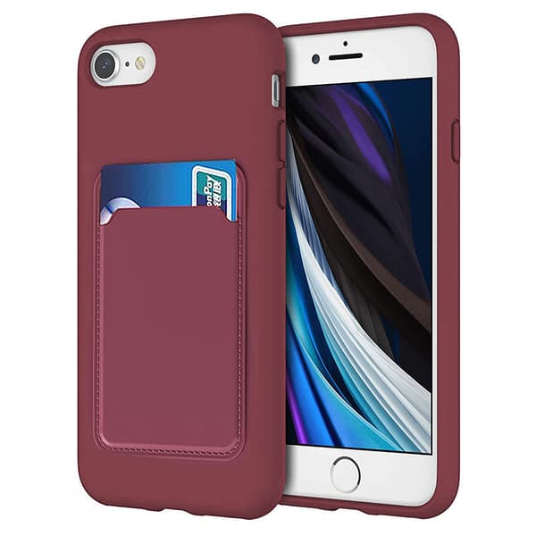 iPhone 8 - Floveme Skal med Korthållare