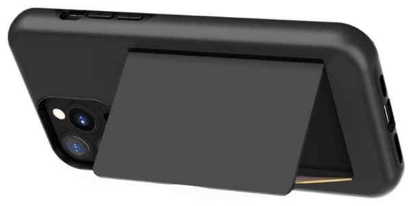 iPhone 13/14 Skal med Kortfack Skyddande