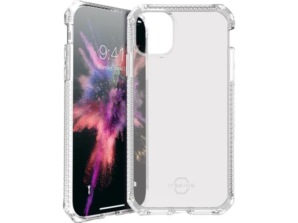 ITSKINS Spectrum Clear - Baksidedeksel for mobiltelefon - termoplast-polyuretan (TPU) - gjennomsiktig - for Apple iPhone 11 Pro, X, XS