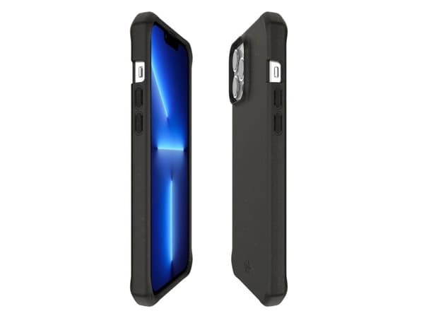 ITSKINS FERONIABIO // TERRA, Suojus, Apple, iPhone 13 Pro, 15,4 cm (6.06"), Musta