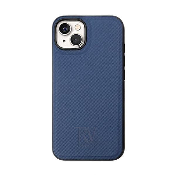 iPhone 14 Plus Plånboksfodral Magnet Rvelon - Blå