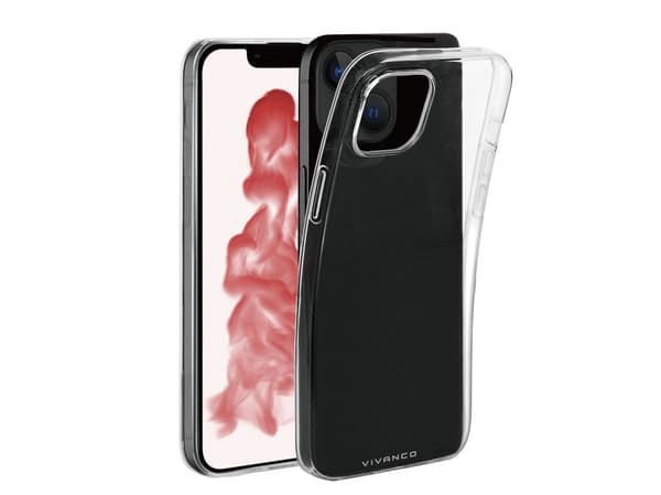 Vivanco Super Slim, Etui, Apple, iPhone 14 Plus, 17 cm (6.7"), Gjennomsiktig