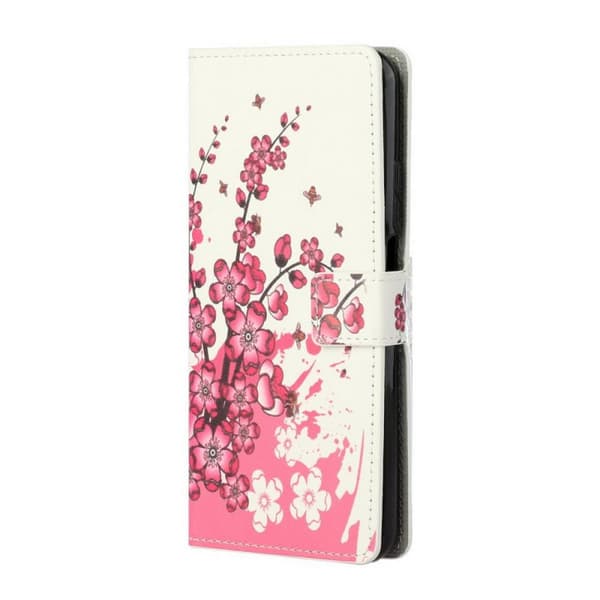 Plånboksfodral Samsung Galaxy A6 Plus - Körsbärsblommor
