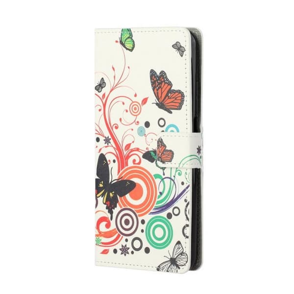 Plånboksfodral Samsung Galaxy A6 Plus - Lotus