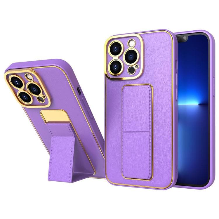 Galaxy A12 (2020/2021) Skal Kickstand - Lila