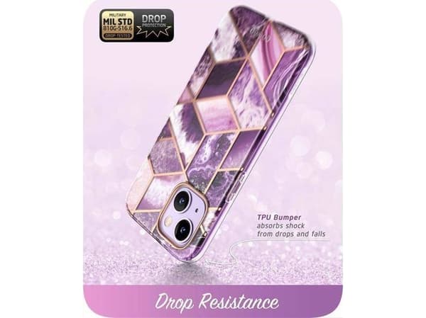 Supcase SUPCASE COSMO IPHONE 14 PLUS MARBLE PURPLE