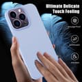 Miniatyrbild 9 av 9: Phonet Mobilskal iPhone 14 Pro Max - Transparent - Matte Black