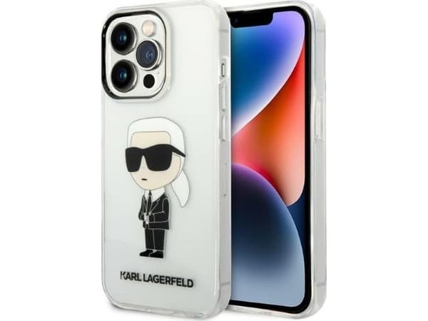 Karl Lagerfeld IML NFT Ikonik - iPhone 14 Pro-deksel (klar)