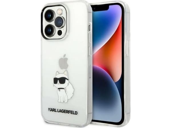 Karl Lagerfeld IML NFT Choupette - iPhone 14 Pro Max-deksel (klar)