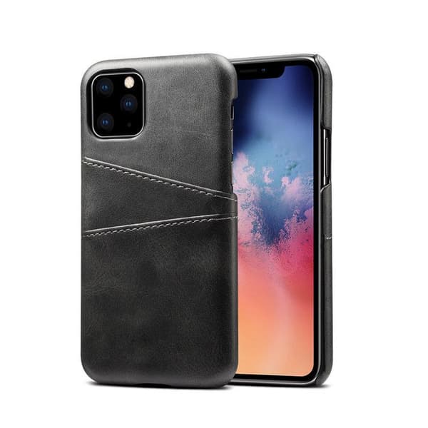 iPhone 11 Pro Läderskal Korthållare