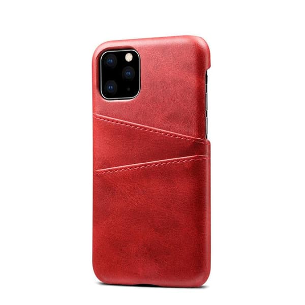 iPhone 11 Pro Läderskal Korthållare