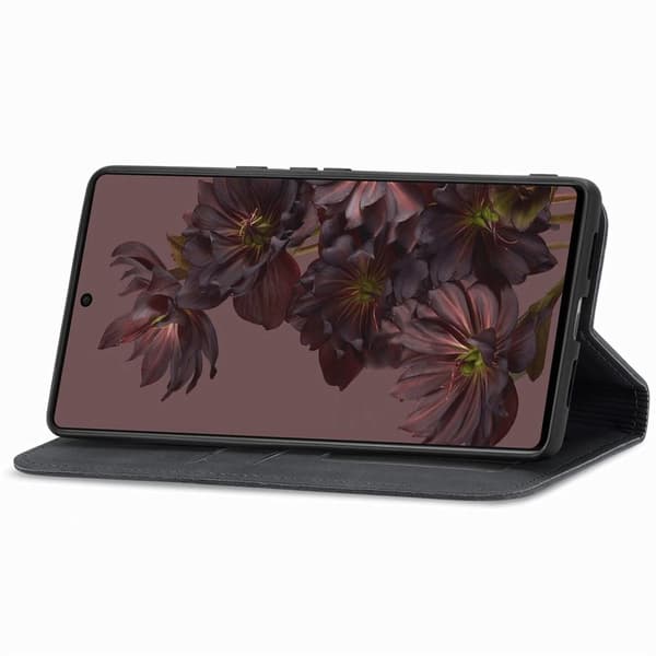 Vintage Plånboksfodral till Google Pixel 7 Pro  - Svart