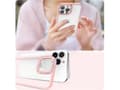 Miniatyrbilde 3 av 5: Kingxbar Sparkle Series iPhone 13 Pro Max-deksel med krystaller som holder bakdekselet rosa