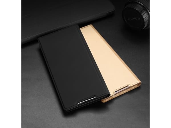 Dux Ducis Dux Ducis Skin Pro holster cover with flip cover for Samsung Galaxy S22 Ultra gold