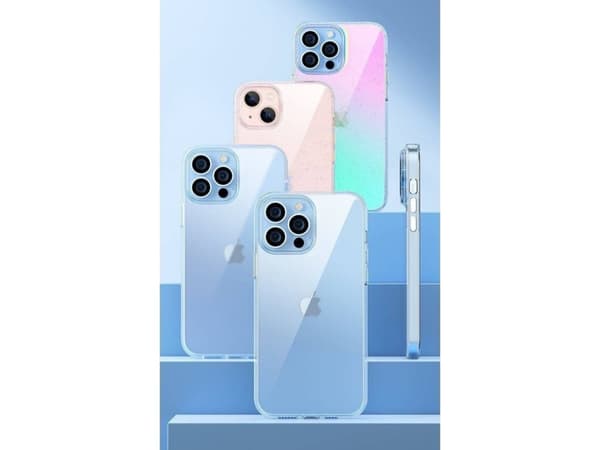 Kingxbar Elegant Series Apple iPhone 13 Pro dėklas telefonui skaidrus