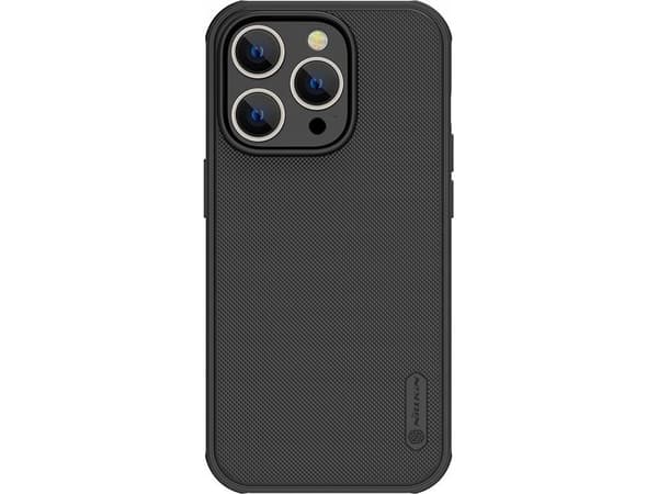 Nillkin Super Frosted Shield Pro-deksel til iPhone 14 Pro bakdeksel svart