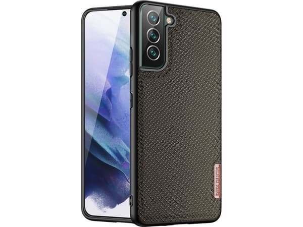 Dux Ducis Dux Ducis Fino-deksel dekket med nylonmateriale for Samsung Galaxy S22+ (S22 Plus) grønn