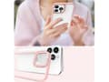 Miniatyrbilde 4 av 5: Kingxbar Kingxbar Sparkle Series iPhone 13 Pro-deksel med krystaller som holder bakdekselet rosa