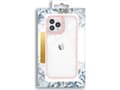 Miniatyrbilde 5 av 5: Kingxbar Kingxbar Sparkle Series iPhone 13 Pro-deksel med krystaller som holder bakdekselet rosa