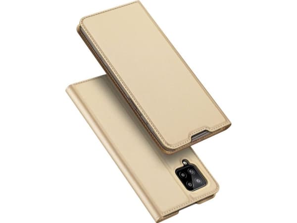 Dux Ducis DUX DUCIS Skin Pro hölsterfodral med flipomslag Samsung Galaxy A42 5G guld