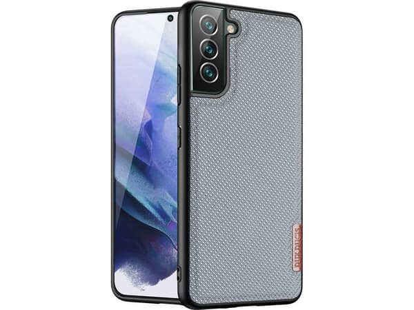 Dux Ducis Dux Ducis Fino-deksel dekket med nylonmateriale for Samsung Galaxy S22+ (S22 Plus) blå
