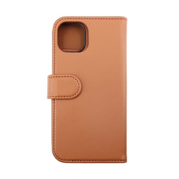 iPhone 14 Plånboksfodral Magnet Rvelon - Brun