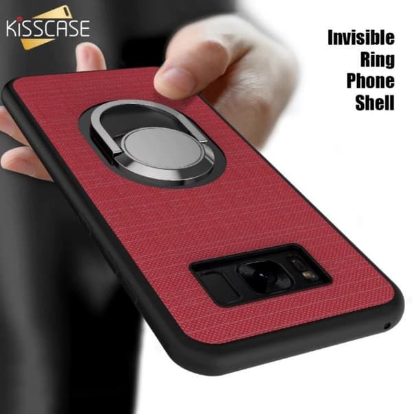 2-st Skal Samsung Galaxy S8 | Ring Case Brown | Mobilskal