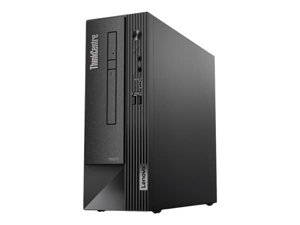 Lenovo ThinkCentre neo 50s 11SX - SFF - Core i5 12400 / 2,5 GHz - RAM 8 GB - SSD 256 GB - TCG Opal Encryption 2, NVMe - DVD Writer - UHD Graphics 730 musta