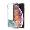 Miniatyrbillede 6 af 6: iPhone 14 cover med svævende hjerter som kviksandsglitter