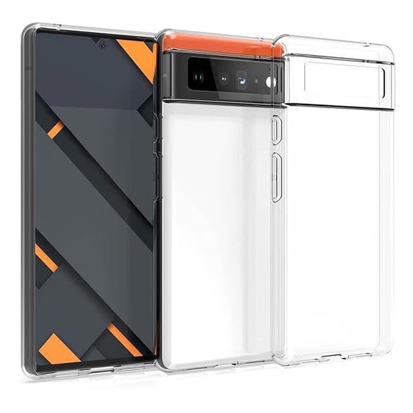 Google Pixel 6 Pro Genomskinligt Mjukt TPU Skal