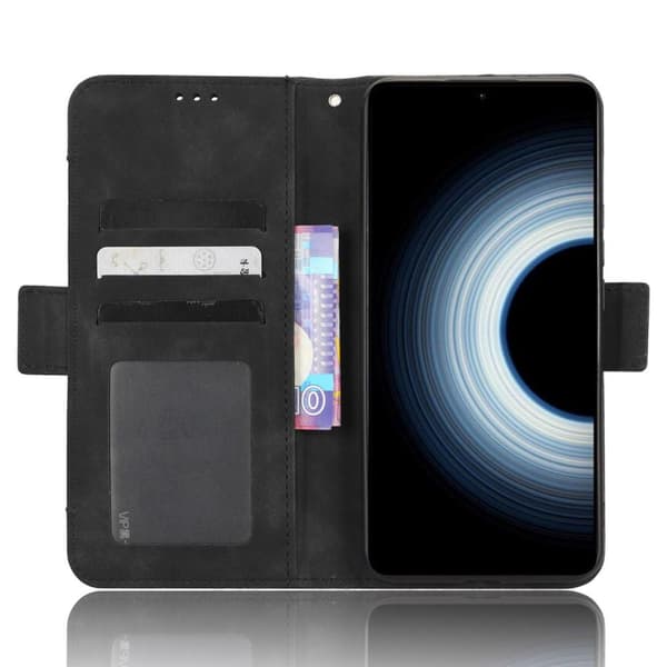 Lommebok-deksel til Xiaomi 12T Pro/12T - Svart