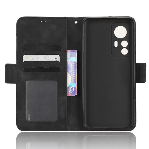 Lommebok-deksel til Xiaomi 12T Pro/12T - Svart