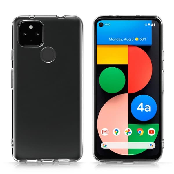 Google Pixel 4a 5G Genomskinligt Mjukt TPU Skal