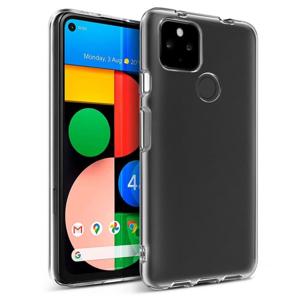 Google Pixel 4a 5G Genomskinligt Mjukt TPU Skal