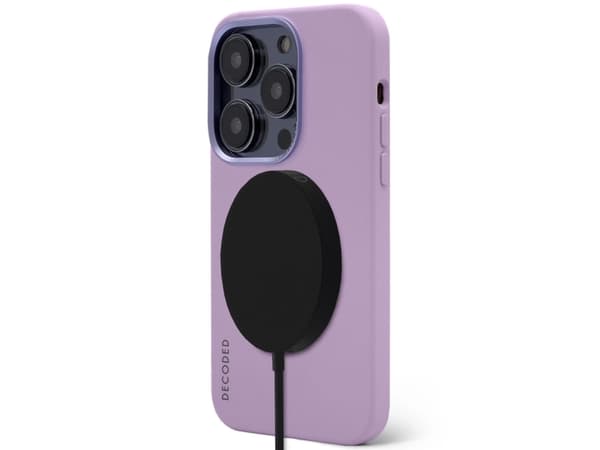 Decoded - suojakotelo iPhone 14 Pro Max -puhelimelle, joka on yhteensopiva MagSafen kanssa (laventeli)